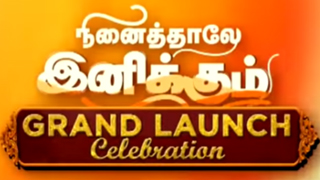 Ninaithale Inikkum (நினைத்தாலே இனிக்கும்) - Grand Launch - Zee Tamil Show